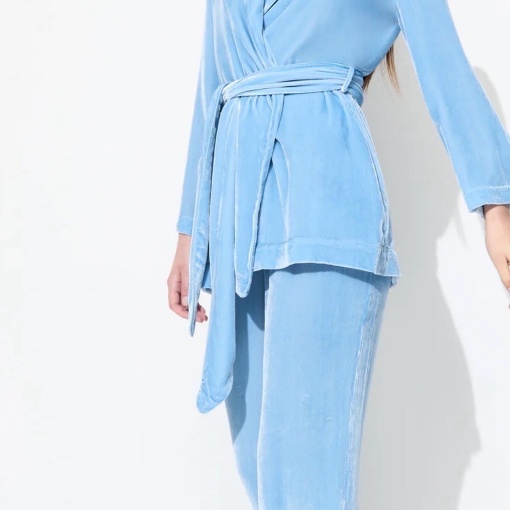 BON VIVANT ROBE {DUSK BLUE} New Size 0 - Picture 3 of 6
